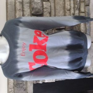 The Coca Cola company size Small tie dye retro vintage